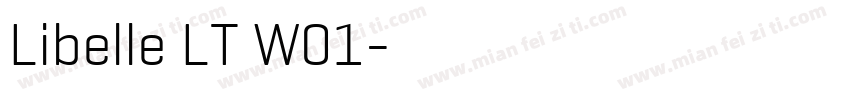 Libelle LT W01字体转换